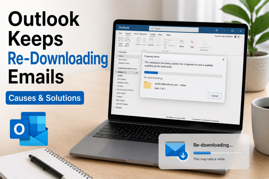 Outlook Keeps Re-Downloading Emails