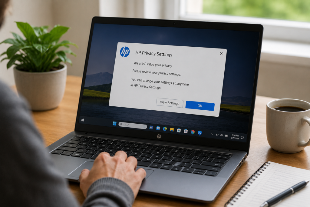 HP Privacy Settings