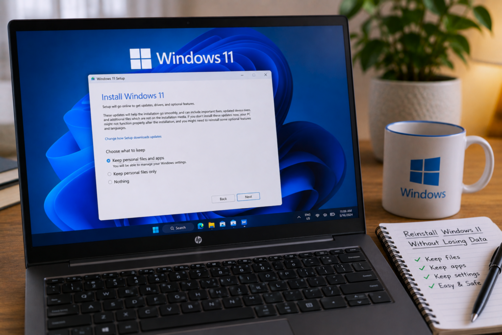 Reinstall Windows 11