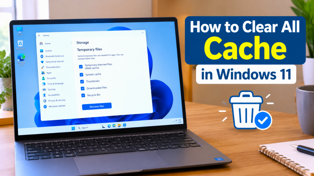 How to Clear All Cache in Windows 11