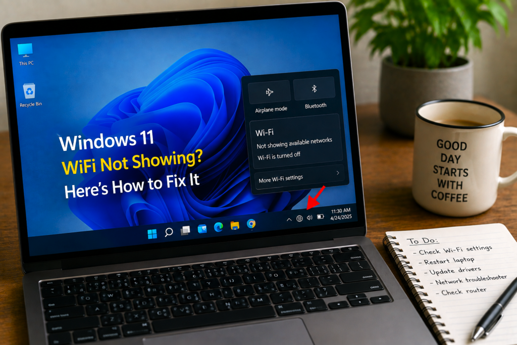 Windows 11 WiFi Not Showing